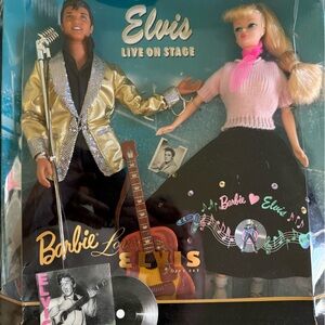 Barbie and Elvis Doll Set
